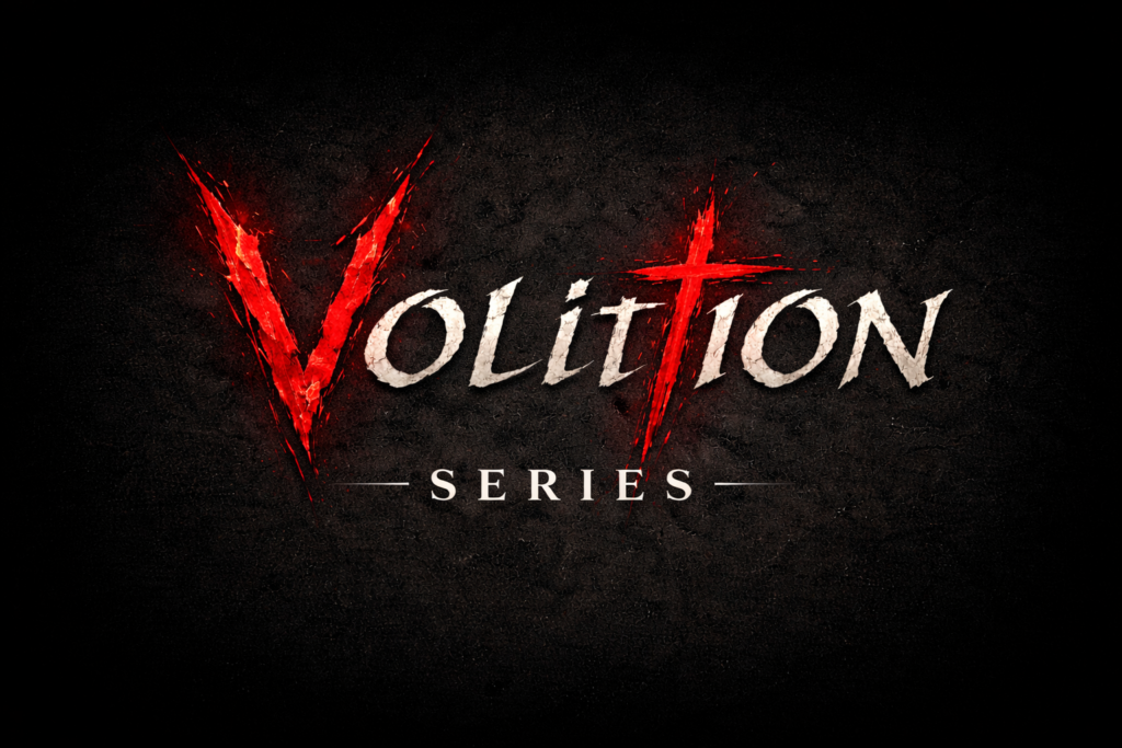 Volition Series Logo Chris F. Walker